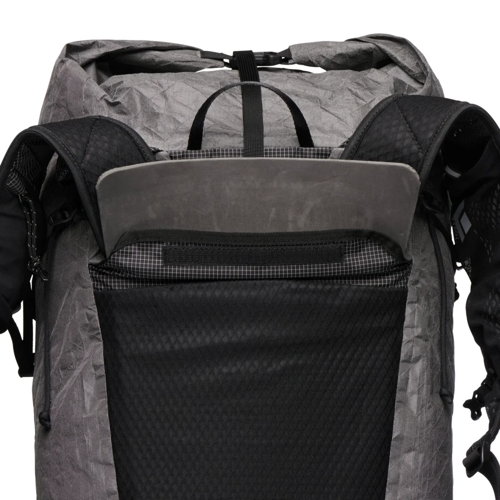 The Black Diamond BetaLite 45 back detail