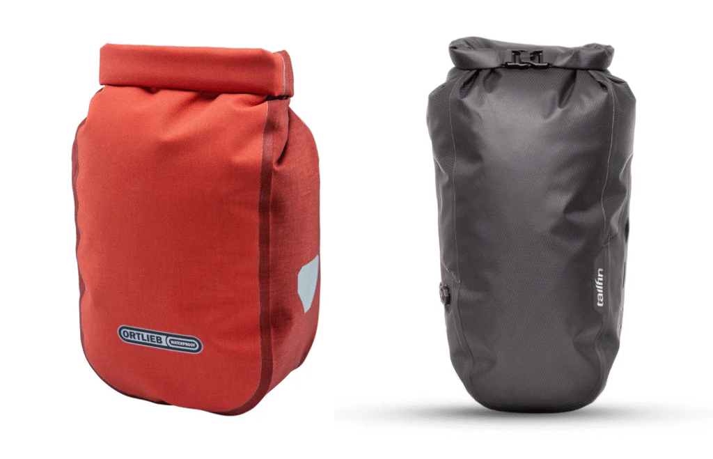 Tailfin Mini Panniers vs Ortlieb Fork Packs