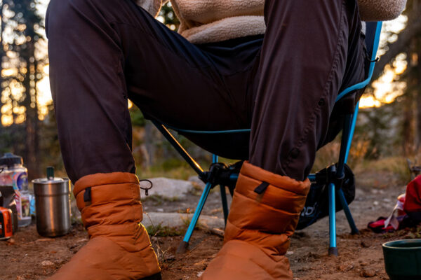 Sierra Designs Down Booties Review: Lightweight Warmth for Cold Camps and Cozy Cabins Sierra Designs Down Booties