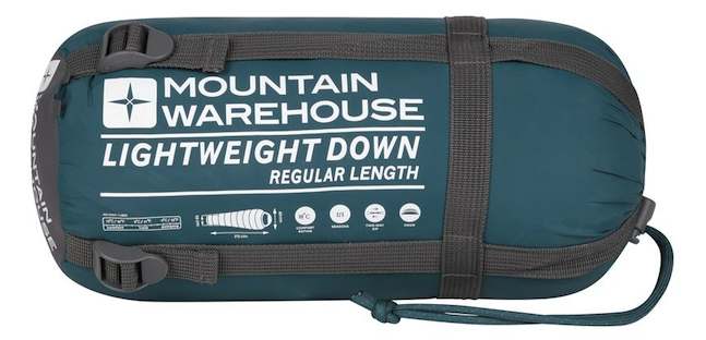 Mountain Warehouse Extreme Lightweight 250 Down Sleeping Bag