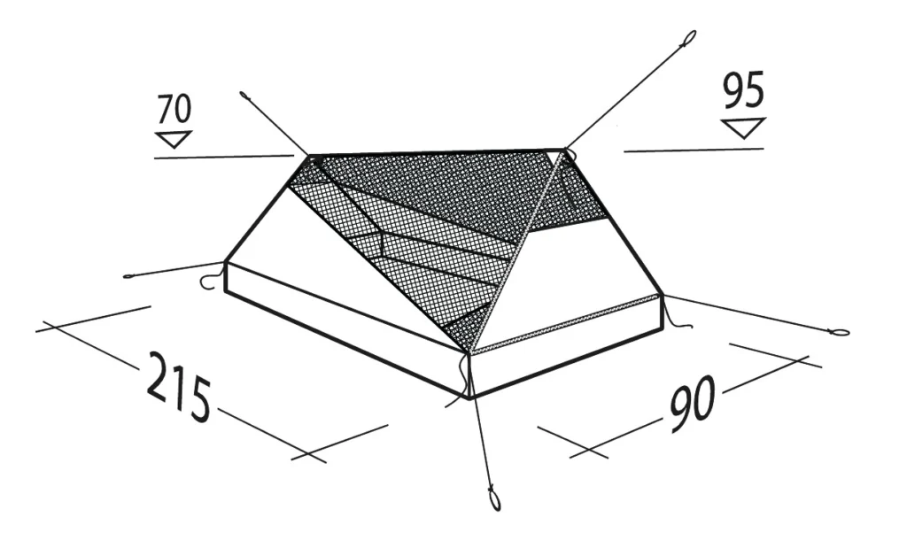Robens Vestis 1 Mesh Tent