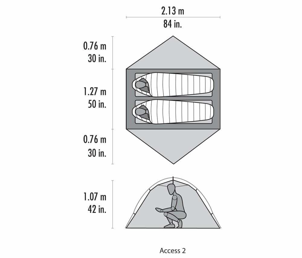 MSR Access 2 Tent